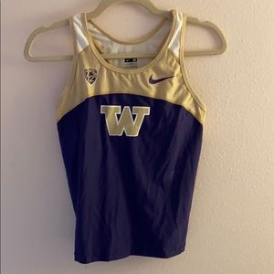 University of Washington Nike athletic tank top